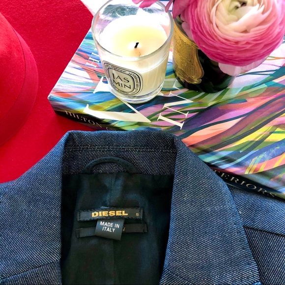 Diesel Denim Blazer (Made in Italy, size S) - Picture 10 of 15